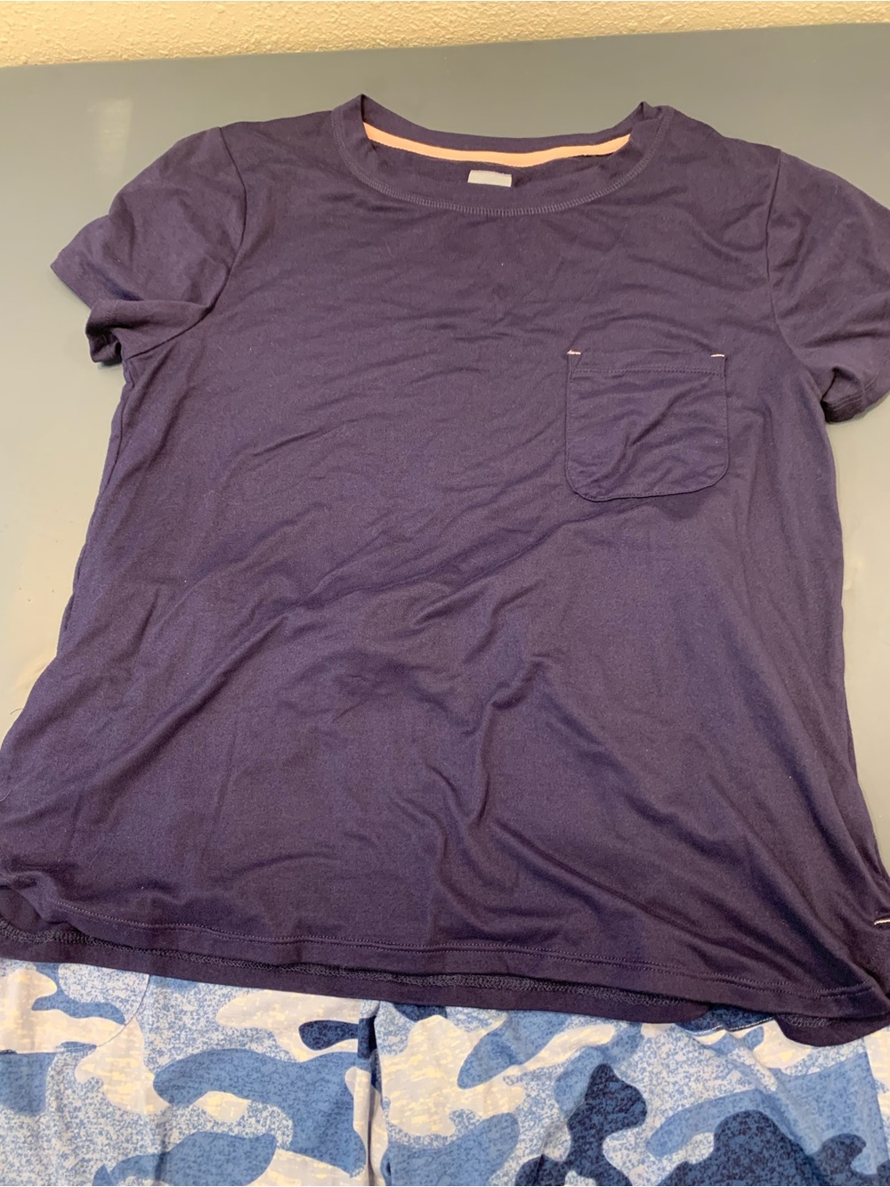 Jane and Bleecker Navy matching PJ
